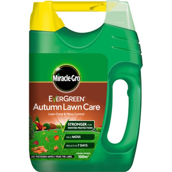 MIRACLE-GRO AUTUMN LAWN SPREADER 4X100M2