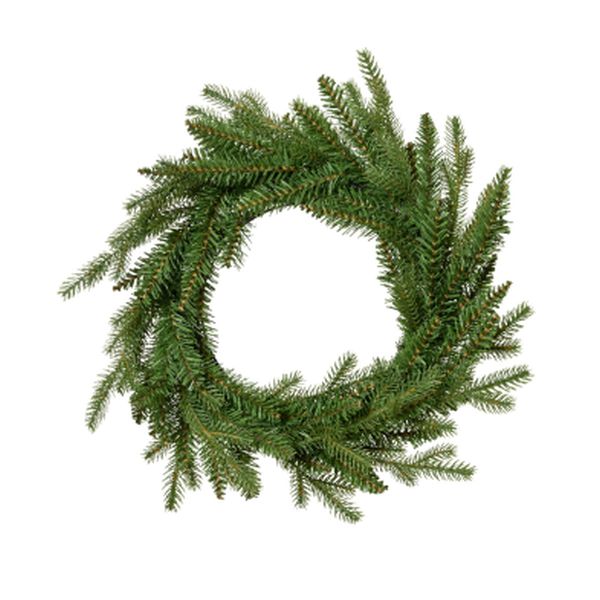 20in/50cm Allison Wreath Green