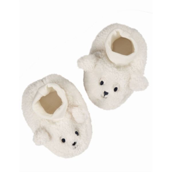 Cosy Booties, Soft White/ Sheep
